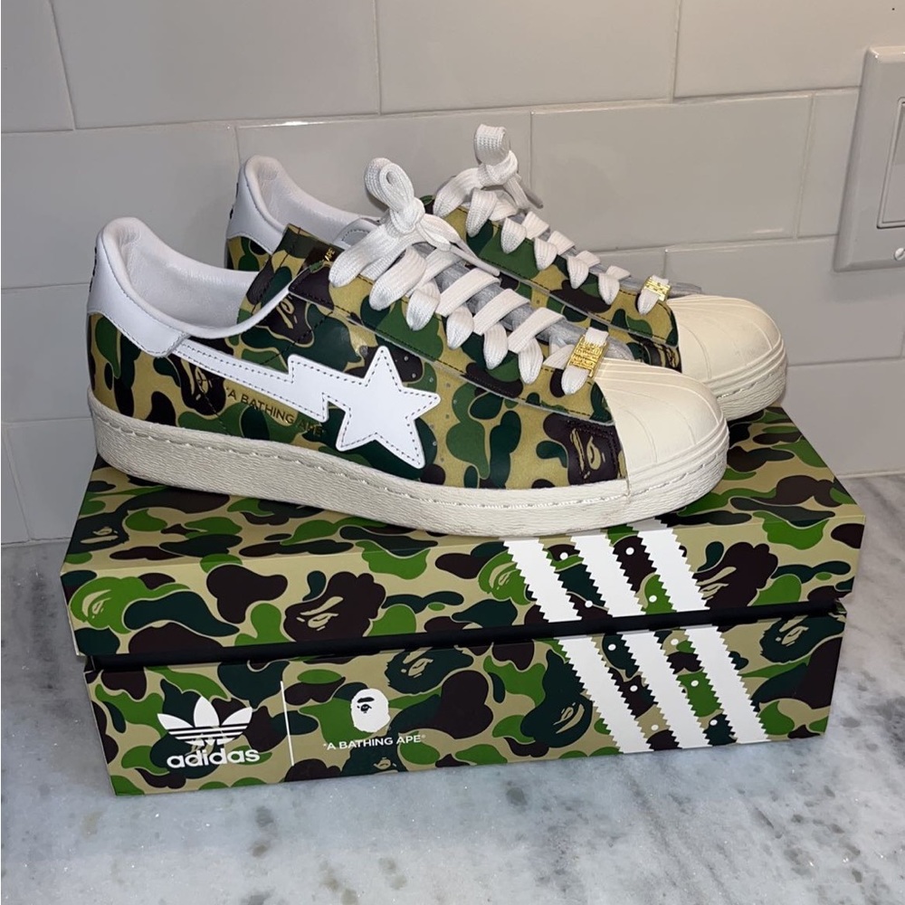ADIDAS SUPERSTAR 80s BAPE